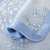 南极人（Nanjiren）冰丝凉席三件套1.8m床单人富贵花开系列1.5米夏季折叠冰丝席-富贵花开-蓝-1.2*2米-2(蓝色 富贵花开-蓝)第4张高清大图