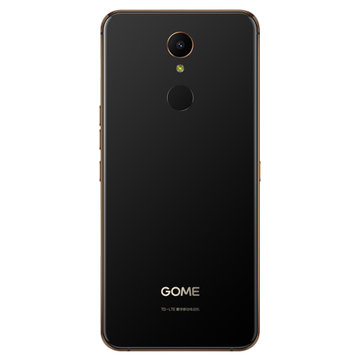 真快乐 (GOME) U7 4GB+64GB 手机 虹膜/人脸/指纹生物识别 曜金黑 移动联通电信4G手机 双卡双待