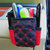 那卡手机置物筒桶架 汽车载红酒挂袋 车用出风口置物袋 置物盒杂物袋(一代红线)第5张高清大图