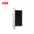 ABB开关插座无框轩致二位带USB充电五孔插座10A(雅典白)2只装 AF293*2第5张高清大图