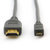 CE-LINK 2019 HDMI转Micro HDMI 转换线（镀金插头 抗干扰 支持3D、1080P）1.83米 灰色第3张高清大图