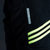 并力运动套装夏季新款男士运动休闲训练跑步健身T恤短裤三件套紧身反光条速干运动服(黑色绿边 XL 180-190)第5张高清大图