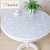 圆形pvc软玻璃桌布防水防烫餐桌垫透明磨砂水晶板塑料台布圆桌垫(透明3.0)(90圆)第2张高清大图