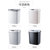 智能感应式垃圾桶家用客厅厨房卫生间自动带盖创意电动垃圾桶(灰色 默认)第4张高清大图