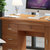 亿景鸿基  电脑桌台式家用书桌写字台简约现代经济型(白枫 1400)第3张高清大图
