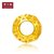 周大福珠宝首饰镂空足金黄金转运珠吊坠（计价工费78）F199384第3张高清大图