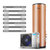 美的（Midea）KF66/150L-MI(E4) 空气能电热水器(150升 节能 安全 舒适 多重安全保护 恒温恒压）(150升)第2张高清大图