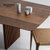 北欧简约家用餐桌椅大小户型全实木书桌 橡木桌子现代长方形工作台(橡木原木色220x95x75)第4张高清大图