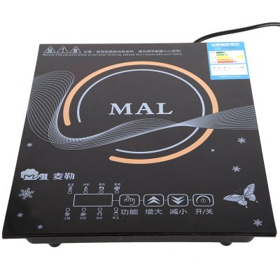 麦勒（MAL）触控式电磁炉 MAL20-B05 三级能效 八档火力调节 4D防水 黑色