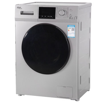 真快乐(GOME) XQG80-GMYZSA501 8公斤 滚筒 高温杀菌 洗衣机 WIFI智能 星空银
