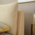 A家家具 床 布艺床 北欧卧室1.8米双人床 现代简约可拆洗软靠床 DA0120-180 米黄色(1.8米床+床头柜*1+床垫*1)第5张高清大图