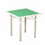 新中式麻将桌餐桌两用折叠棋牌桌家用手搓手动麻将台方形(PVC抽屉款 红腿)第4张高清大图