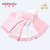 小米米minimoto新生儿长筒棉袜儿童地板袜棉袜三对装(粉红色 2-3岁)第3张高清大图