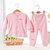 贝吻婴儿礼盒*精品纯棉服饰14件套周岁礼礼盒婴儿衣服套装B1020(粉色 73)第2张高清大图