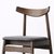 餐椅家用黑胡桃木色现代简约餐厅家具第4张高清大图