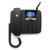 摩托罗拉无线SIM卡固话2G3G4G自带密码锁FM调频收音插卡电话机(黑色 支持电信卡)第2张高清大图