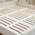 圣肯尼家具 美式实木床皮床 简美乡村做旧白色橡木床欧式双人床1.8米大床(象牙白 1.8床)第5张高清大图