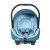 Joie 巧华提篮式儿童汽车安全座椅（蓝色）第2张高清大图