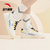 安踏女鞋板鞋2022夏季新款小白鞋时尚休闲运动板鞋耐磨滑板鞋子R(象牙白/黑/超氢蓝 36.5)第9张高清大图