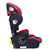 德国Kiddy/奇蒂 汽车儿童安全座椅 领航者 带isofix接口 适合15-36kg(约3-12岁)(伦巴红)第4张高清大图