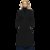 气质全羊毛呢子大衣女2021秋冬新款时尚赫本风修身显瘦外套中长款(黑色 L)第5张高清大图