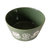日本进口美浓烧植物花朵陶瓷汤碗日式釉下彩酸奶碗甜品碗水果碗(绿色款S号 默认版本)第5张高清大图