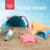 贝恩施（beiens）沙滩玩具套装 夏日宝宝户外沙滩戏水玩具挖沙软胶 宝宝洗澡玩具（颜色随机）(沙滩玩具14件套 套装)第3张高清大图