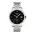 天梭/Tissot手表力洛克系列 钢带皮带机械男士表T41.1.483.33(银壳黑面白钢带)第5张高清大图