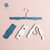 日本AKAW爱家屋旅行可折叠收纳衣架便携旅游多功能挂衣架出差户外千雪折叠衣架(深粉色)第3张高清大图