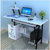 【京好】台式电脑桌 现代简约环保单人时尚烤漆面书桌A118(1.2米加宽青花瓷 带说明书)第2张高清大图