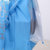 学生儿童雨衣 带书包位托马斯男女宝宝防水加厚雨披小孩卡通图案雨披充气帽檐(蓝色)(XXL(身高140cm-150cm))第5张高清大图