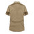 夏装新款战地吉普AFS JEEP纯棉尖领短袖衬衫8808男士半袖大码衬衣(军绿色 5XL)第5张高清大图