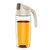 卡凡洛(Kaflo)玻璃油壶装油倒油防漏厨房家用自动开合大容量酱油醋油罐油瓶(中号)第4张高清大图