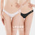 LPCSS品牌低腰内裤女莫代尔窄边超性感女士透气舒适夏季薄款白色三角裤LPC(星灰蓝x1条 XL)第8张高清大图
