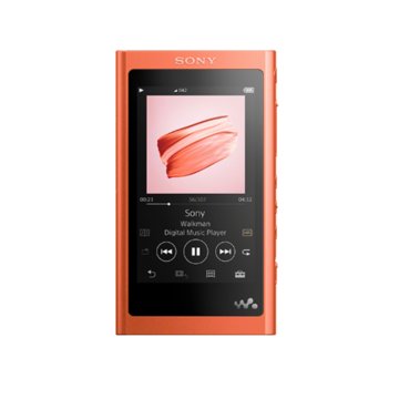 Sony/索尼 NW-A55HN无损HIFI 播放器学生DSD蓝牙插卡音乐便携式随身听无线小触屏 mp3(红色)