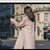 素芬 女装大衣2017秋冬新款韩版毛呢外套显瘦修身中长款长袖呢子大衣风衣(粉色 XL)第3张高清大图