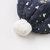 【加绒】davebella戴维贝拉秋冬新款男童针织帽子宝宝帽子DBZ8572(Three(52) 藏青)第4张高清大图