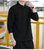 花花公子男士棉质秋季长袖POLO衫700(黑色 M)第2张高清大图