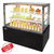 五洲伯乐（WUZHOUBOLE） 蛋糕柜面包展示柜风冷保鲜柜冷藏柜水果寿司熟食柜陈列柜 黑色圆弧后开门(1.8米CLY-1.8B+除雾)第3张高清大图