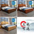 美天乐 实木床1.8米主卧双人床现代简约1.5米新中式储物经济型大婚床家具(1.5*2米 床)第4张高清大图