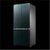 COLMO 十字四门540升家用冰箱 一级能效 风冷无霜 智能电冰箱 CRBS540Q-A2 摩尔青-极夜(青色系 CRBS540Q-A2)第3张高清大图