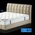 兰瑞蒂  双人席梦思床垫 加厚天然乳胶床垫 独立弹簧1.5 1.8米折叠(（1.5*1.9）一体式床垫)第2张高清大图