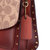 COACH 蔻驰 奢侈品 女士专柜款棕色经典标志涂层帆布配皮铆钉山茶花PARKER单肩斜挎包 30592 B4/RU(黑色)第9张高清大图