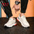 NEW BOLUNE/新百伦官方时尚男运动N字老爹鞋男2021新款透气防滑跑步鞋(花色 40)第4张高清大图