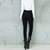 VEGININA 加绒加厚高腰修身保暖打底裤提臀羽绒棉裤 10356(黑色 4XL)第3张高清大图