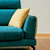 左右布艺沙发 现代简约客厅小户型沙发转角可拆洗家具整装组合 DZY5003(YP3297-5 转二件反向+休单)第4张高清大图