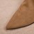SUNTEK欧洲站2021新春款弹力短靴裸靴尖头平底透气女鞋后拉链深口马丁靴(35 黑色绒里)第3张高清大图
