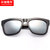 韩版明星同款太阳眼镜防护墨镜休闲户外反光镜男女大框镜(五色反光 均码)第2张高清大图