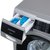 西门子WS12U5680W 6.5公斤 LED数码显示 全自动滚筒洗衣机 银色 薄款 三口之家的不二之选(WS12U5680W)第4张高清大图