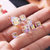 PANMILA 极光方糖水晶银饰 施华洛世奇幻彩元素 项链、手链、耳环(耳环)第4张高清大图